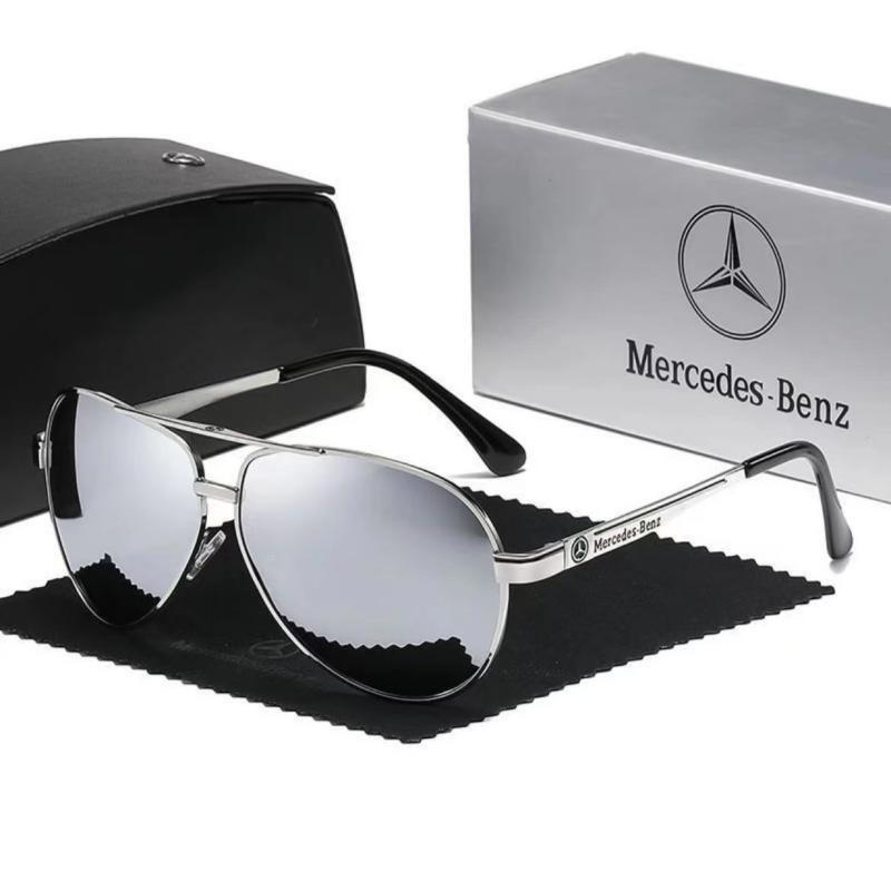 Car Sticker For Mercedes Benz W176 W177 W204 W205 W212 W213 Car High End Luxury Men Driving Polarized Sunglasses Anti Glare Driv