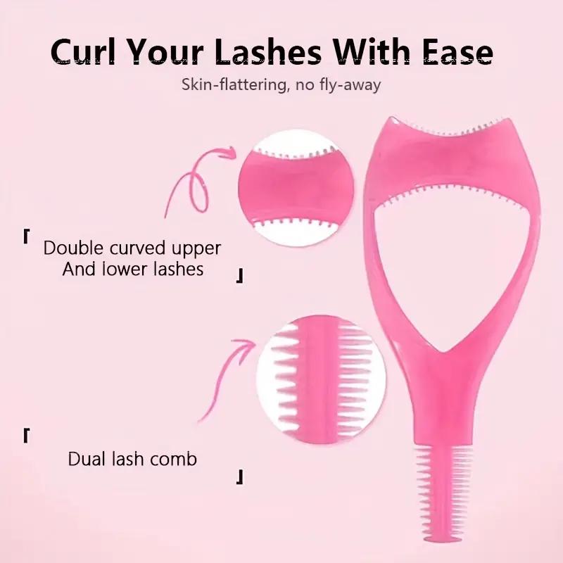 Mascara Shield Guard Lash Buddy Tool Mascara Guard Eye Lash Applicator, Makeup Cosmetic Lash Guard, Eyelash Tool 3 In 1 Upper Lower Mascara Tool