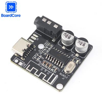 Музыкальный модуль Type-C Bluetooth 5.0 Плата аудиоприемника Плата декодера MP3 Плата стереоусилителя автомобильной аудиосистемы для домашнего DIY-динамика