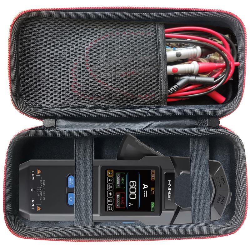 Newest Hard EVA Outdoor Travel Protect Box Storage Bag Carrying Cover Case for FNIRSI DMC-100 Clamp Meter Digital Multimeter