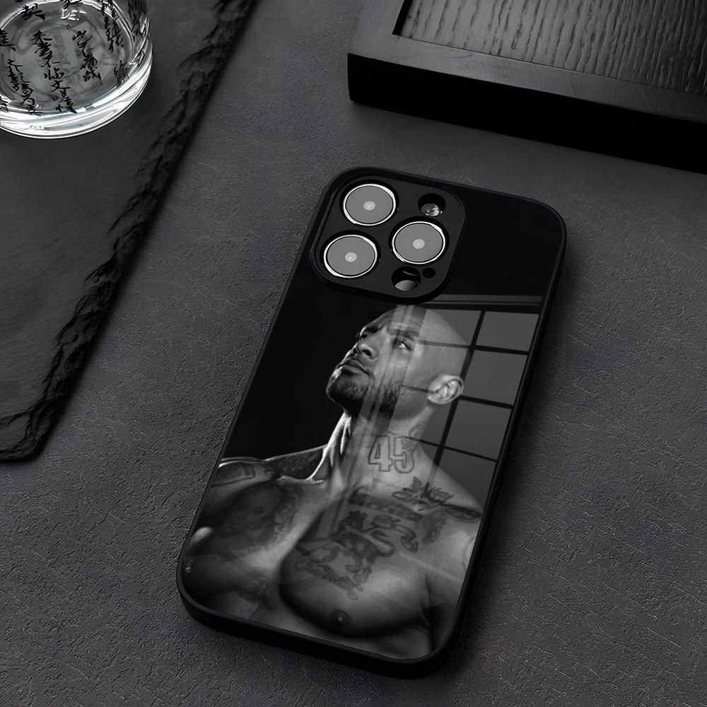 Чехол для телефона с изображением французского рэпера Booba, стеклянный, для IPhone 12 17 15 14 13 16 11 Pro XS Max Plus Mini X XR E2020, закаленное стекло, Coque