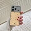 Милый Цветной Чехол со Звездами для iPhone 17 16 15 14 Pro Max Желтый Серебристый Металлический Каркас Блестящий Ударопрочный Чехол 17promax cases