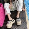 2025 Summer Ultra High Heel Women's Slippers Front Lace-Up Sandals Light Weight Comfy Beach Outdoor Slippers Hot Selling