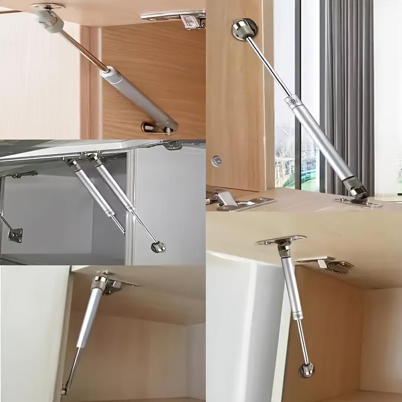 2 шт. 100Н 10 кг Петли для шкафа Мебельная дверь Подъем Пневматическая поддержка Гидравлическая газовая пружина Инструменты для поддержки подъема двери кухонного шкафа