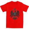 German Empire Imperial Eagle T-Shirt Mens Streetwear Cotton T Shirts Summer O-Neck Hip Hop Tees Cheap Big Size Tops