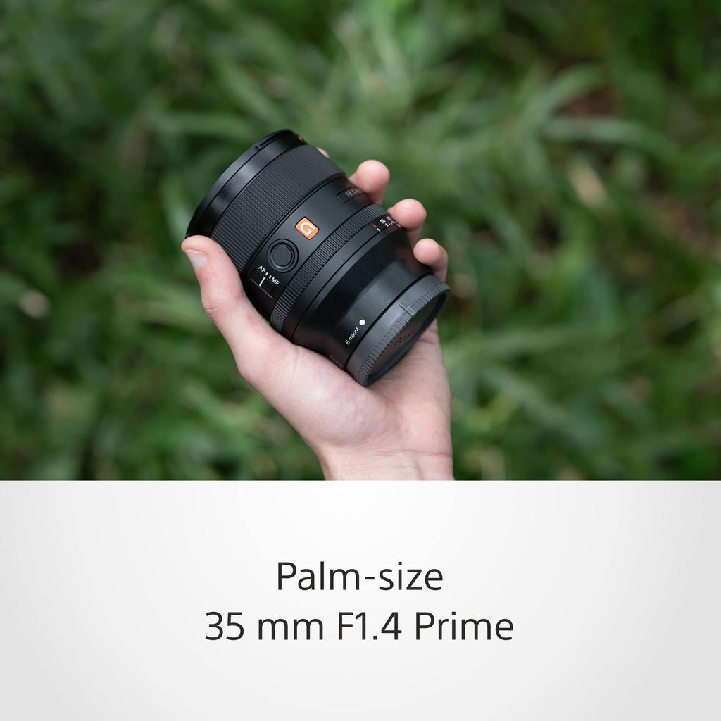 Sony SEL35F14GM Lens FE 35mm GM Premium G Master Series Prime Lens - Full-Frame F1.4 -