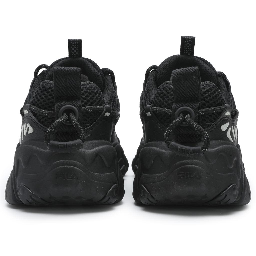 Fila Fluid 5 Cat Paw 5.0 Retro Comfortable Fifth Generation Non-Slip Wear-Resistant Low-Top Casual Shoes Women Sneaker Black F12W422103FBK