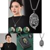 Captivating Sun Wukong Pendant Necklace With Stylish O-link Chain For Trendy Unisex Fashion Lovers