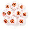 10pcs Terrifying Blood Eye Inflatable Aluminum Foil Balloon 5 Colors Eye Balloon Happy Halloween Party Decoration Supplies Gifts