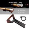 9 Balls Y Shaped Billiards Pool Cue Tip Clip Clamp Fastener Repair Tool Billiard Rod Accessory