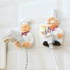Cartoon Chef Power Cord Storage Plug Organiser Hooks