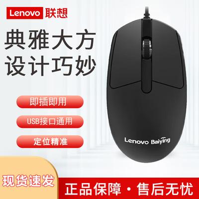 Lenovo Проводная USB оптическая мышь MW21