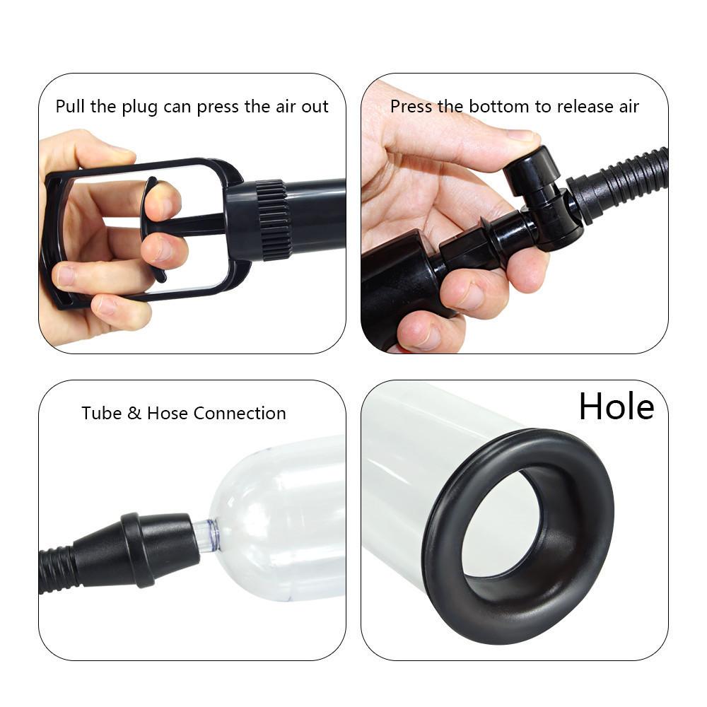 Penis Pump Sex Toys for Men Penis Enlargement Vacuum Pump for Penis Enhancement Male Masturbator Adults Penis Extender Tools