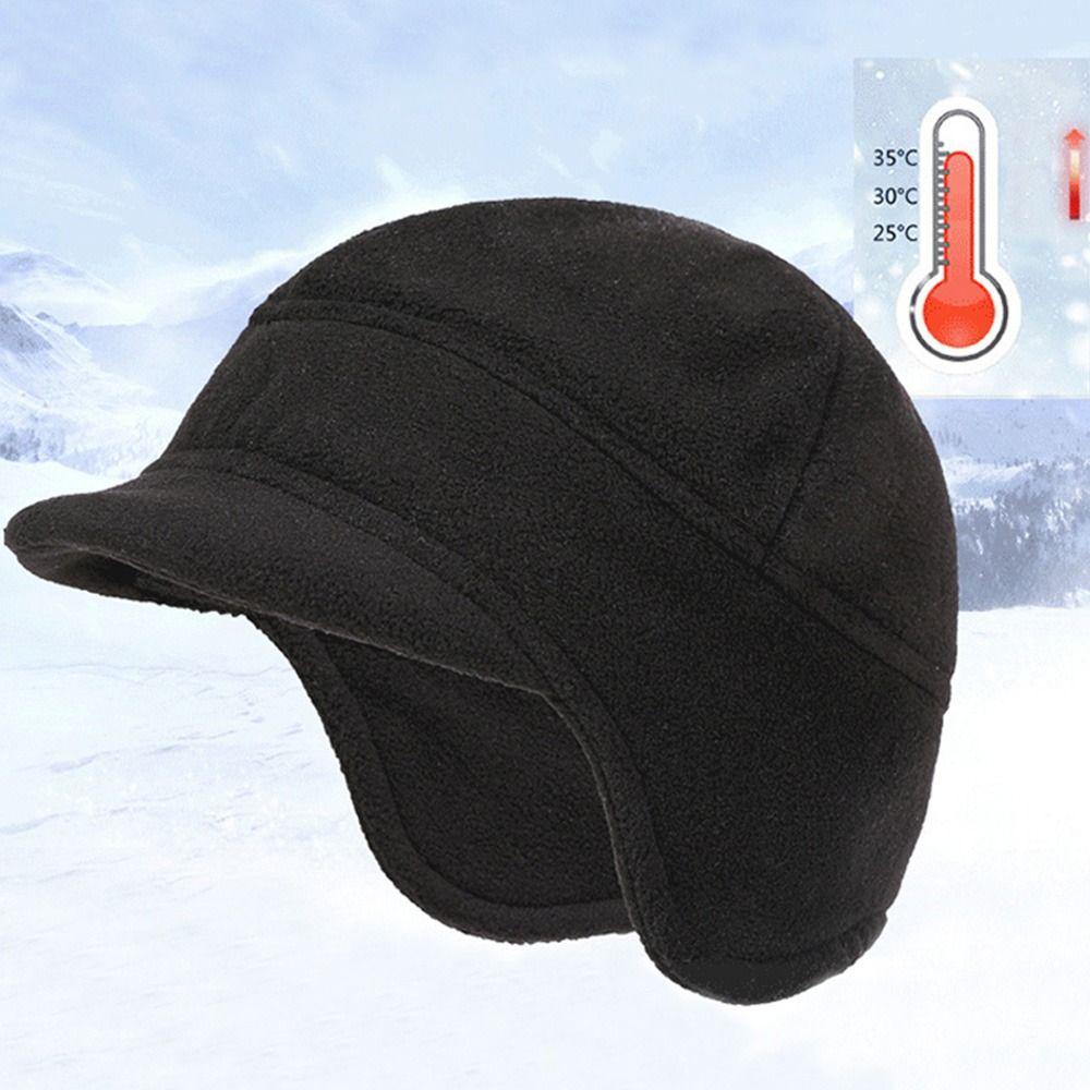 Outdoor Cycling Ski Windproof Fleece Ear Protector Hat Earmuffs Hat Ear Cover Cap Beanies Hat