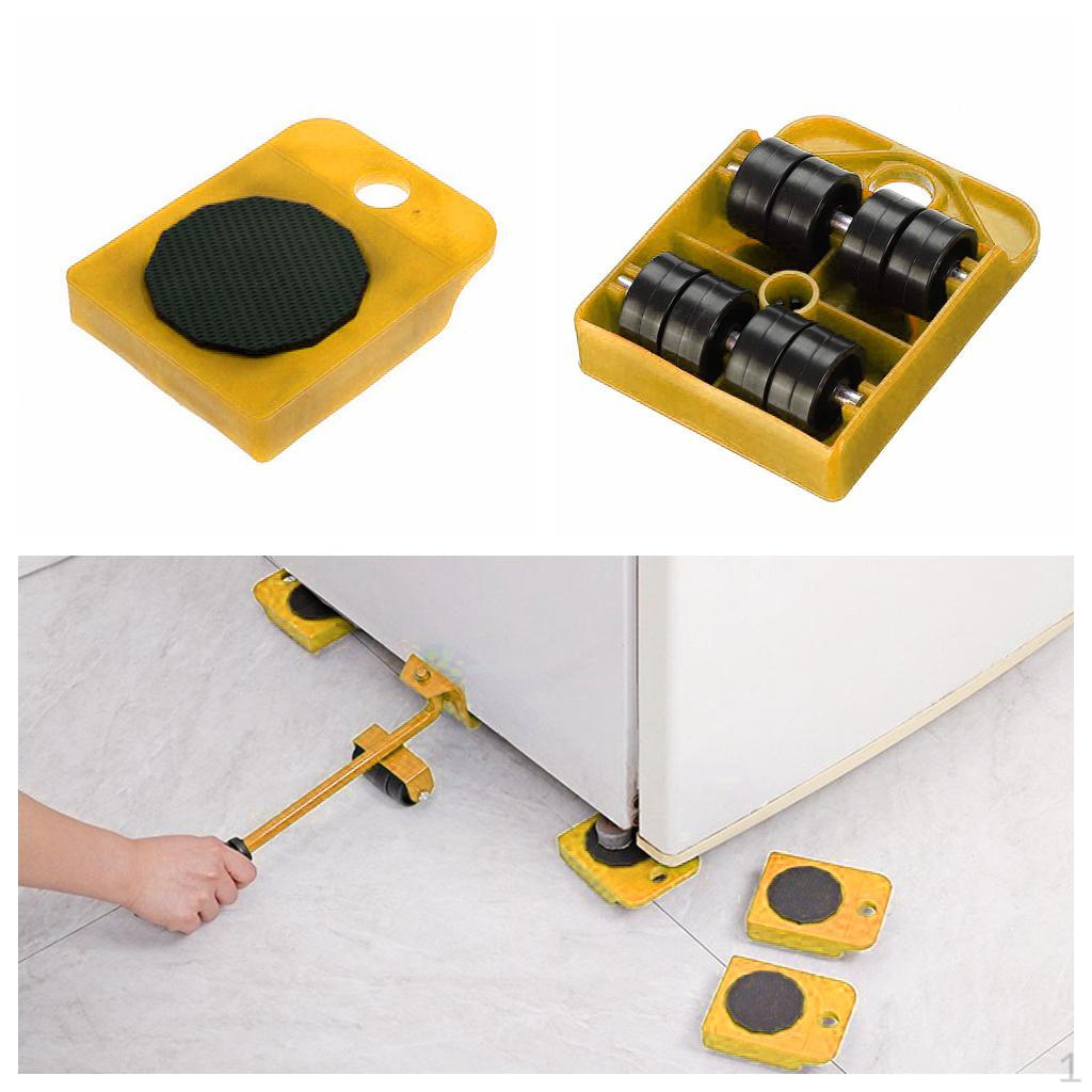 Set of 2 Moving Appliance Roller Furniture Lifter System