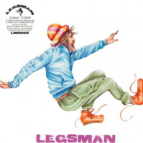 12-дюймовая пластинка TONY TUFF Thank You Jah Jah Melodica Mix T LMR009 Legsman UK 2020 UK Reggae Ska Dub