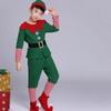 Socks Christmas Cosplay Costume Hat Christmas Party Accessories Green Elf Costume  Photo Props