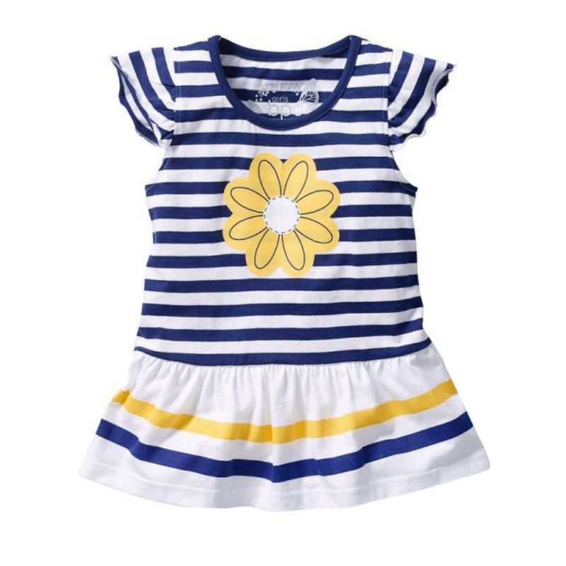 Комплекты летней одежды для девочек из 2 предметов: футболка принцессы Дейзи + брюки, детские хлопковые костюмы, новые