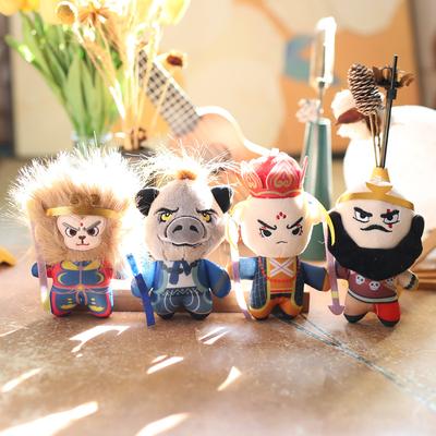 Милая и симпатичная плюшевая игрушка-подвеска Journey To The West Sun Wukong, кукла Tang Monk Zhu Bajie, сумка, подвесное украшение, брелок