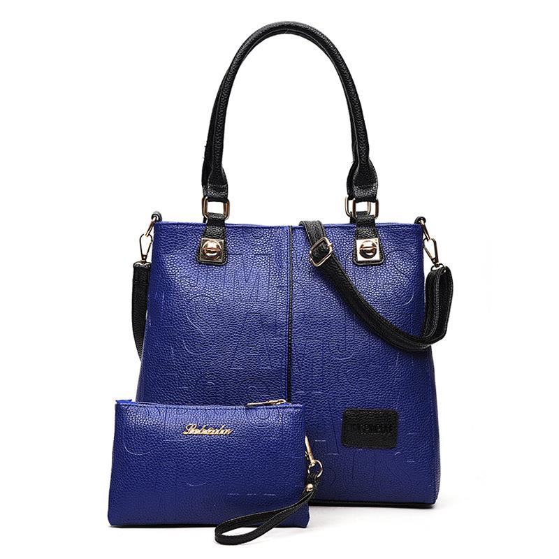 Новая модная женская сумочка, сочетающая цвета, наплечная сумка, сумка "мать и дитя", рельефная вместительная сумка-мессенджер, сумка на запястье