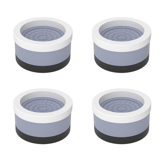 4 шт. Круглая мебельная подставка, прочная подставка для кровати, штабелируемая противоскользящая подставка для стола, дивана, стула, дивана, шкафа, подставка для ног, повышающая подставку для ног