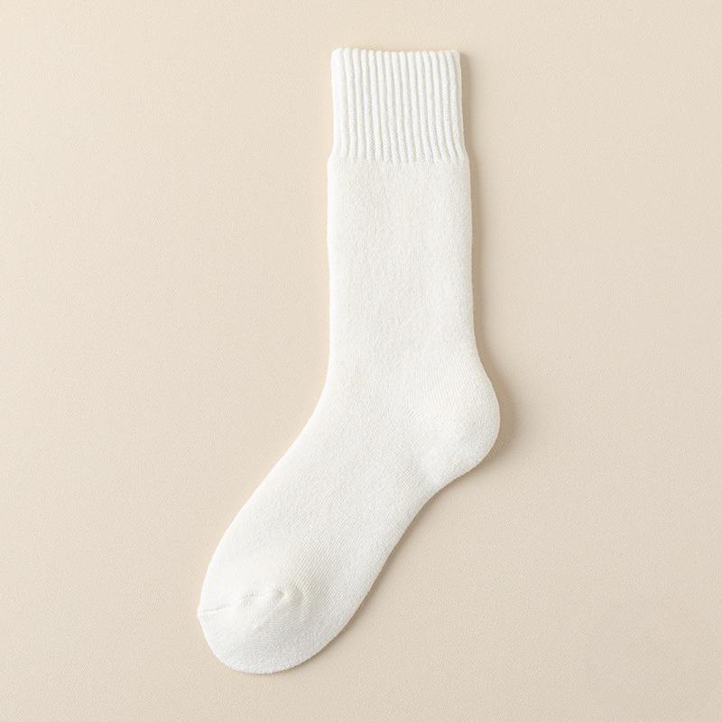 Флисовые и Утепленные Шерстяные Носки для Мужчин и Женщин, чтобы Сохранять Тепло Зимой