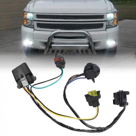 2X Жгут проводов фар ДЛЯ 2007-13 Chevrolet Silverado 1500 HD 25962806 KOO