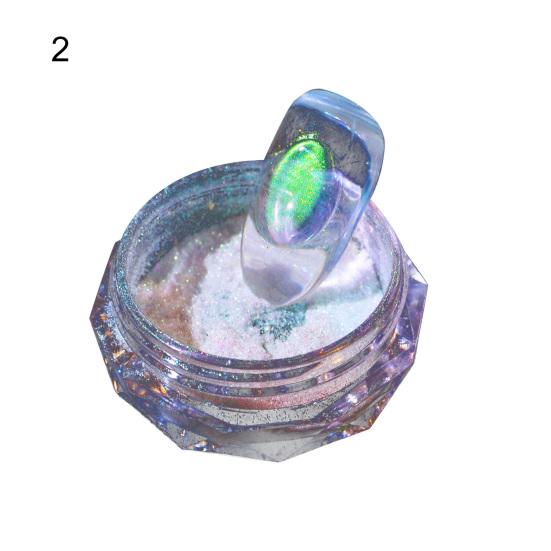 Пигментный порошок для ногтей, гладкая поверхность, высокая насыщенность, с губкой, зеркало красоты, неоновая пыль, хромированный пигмент для дизайна ногтей для домашнего использования