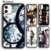 Мягкий чехол для телефона Krajews Steins Gate аниме для iPhone 14 5 SE 6s 7 8 plus XR XS 11 12 13 pro max Samsung S21 S22ultra Plus
