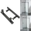Shower Door Handles Knobs Stainless Steel For Shower Enclosures 145mm Sliding Door Handles Replacement Glass Door Handle