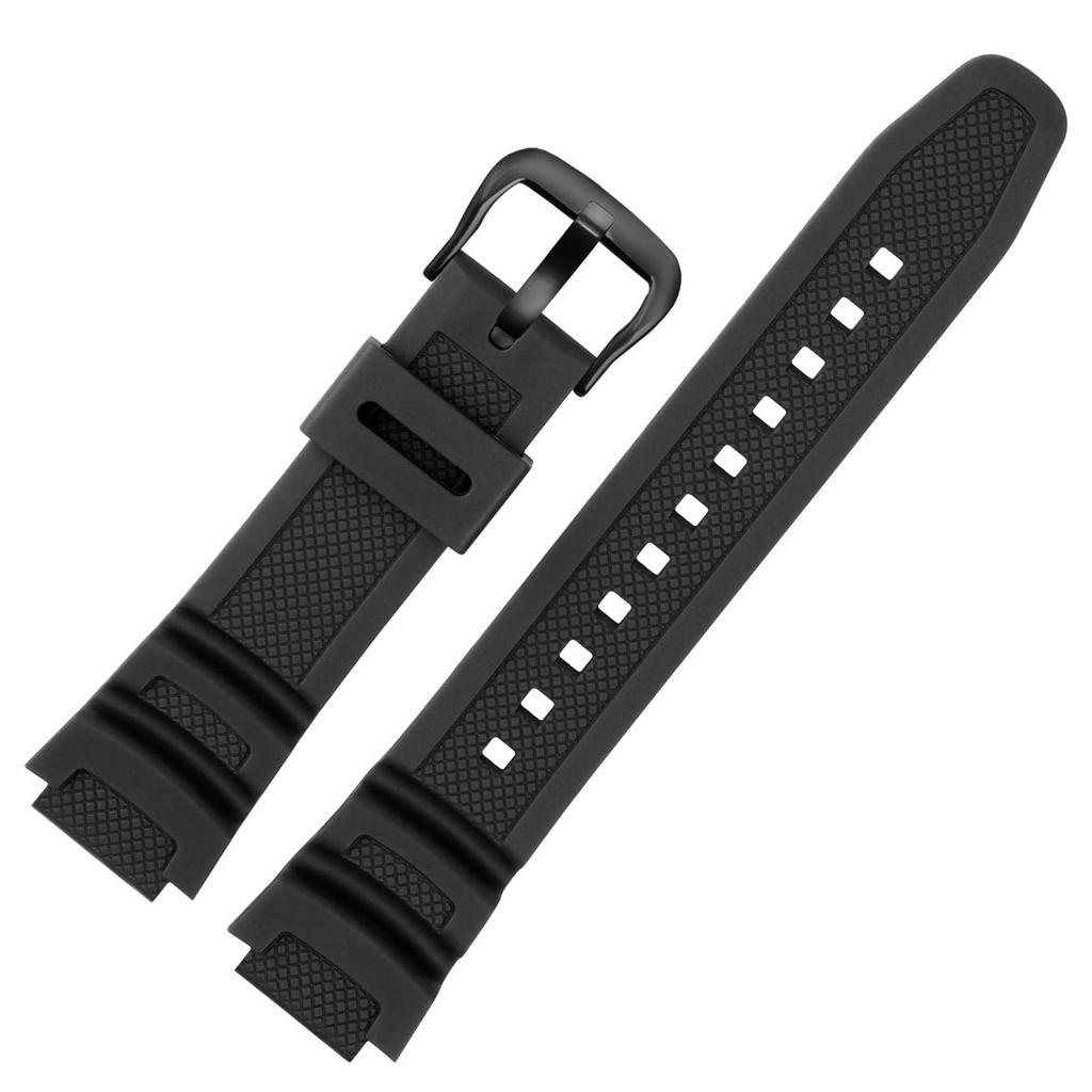 Силиконовый ремешок для часов Casio W-218H / AE-1200 / 1100 / F-108 / SGW300 / 400 / 500 / W-800H / MRW-200