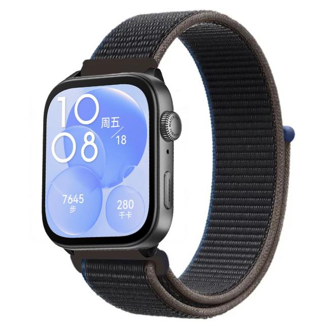 Нейлоновый петлевой ремешок для Huawei Watch Fit 3/4/4 Pro Дышащий спортивный браслет Ремешок для Huawei Watch Fit 4/Fit 4 Pro Браслет Ремень