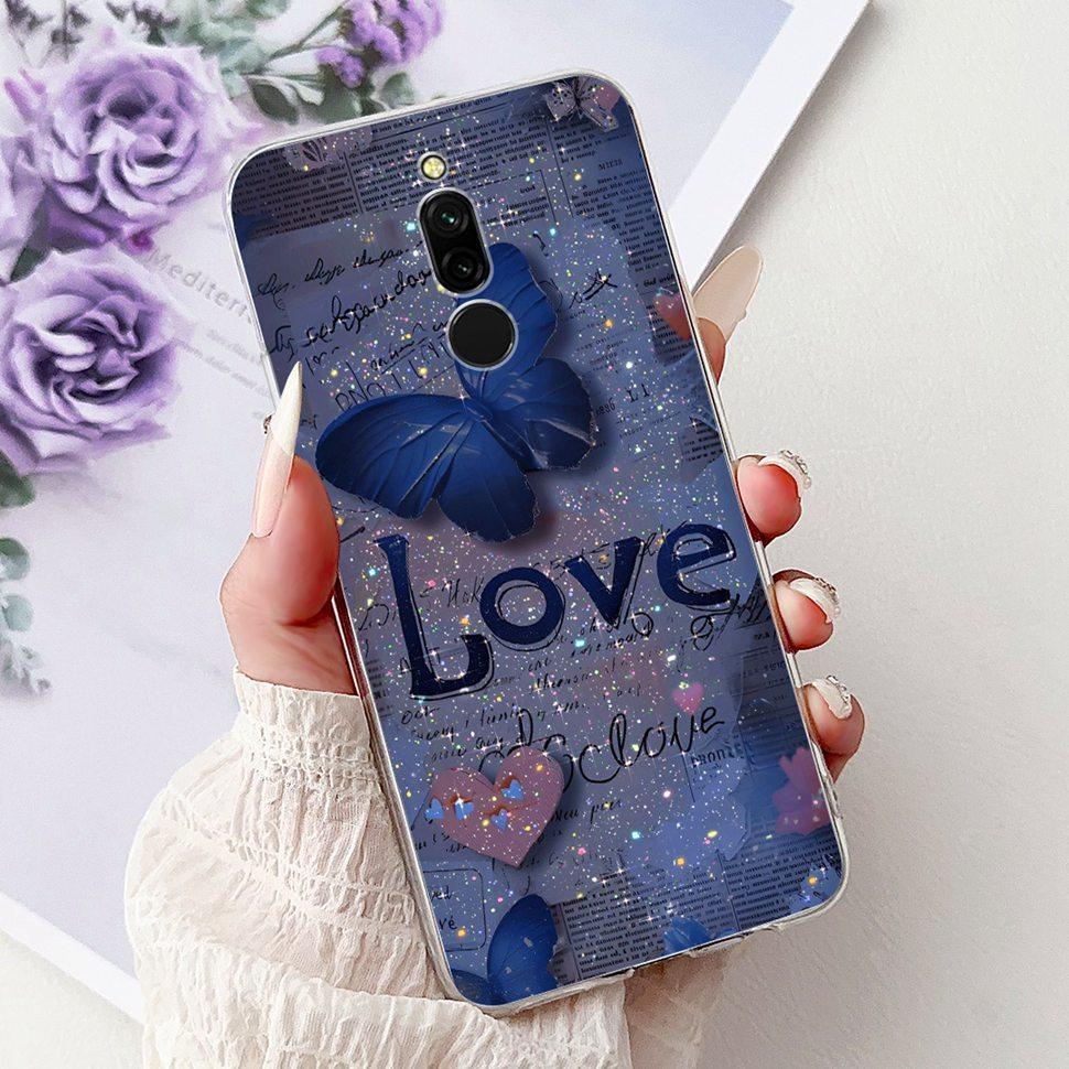 For Xiaomi Redmi 8 Case Lovely Funny Cartoon Cover Soft Silicone Case For Xiaomi Redmi 8 8A Redmi8 Redmi8A Fundas Bumper