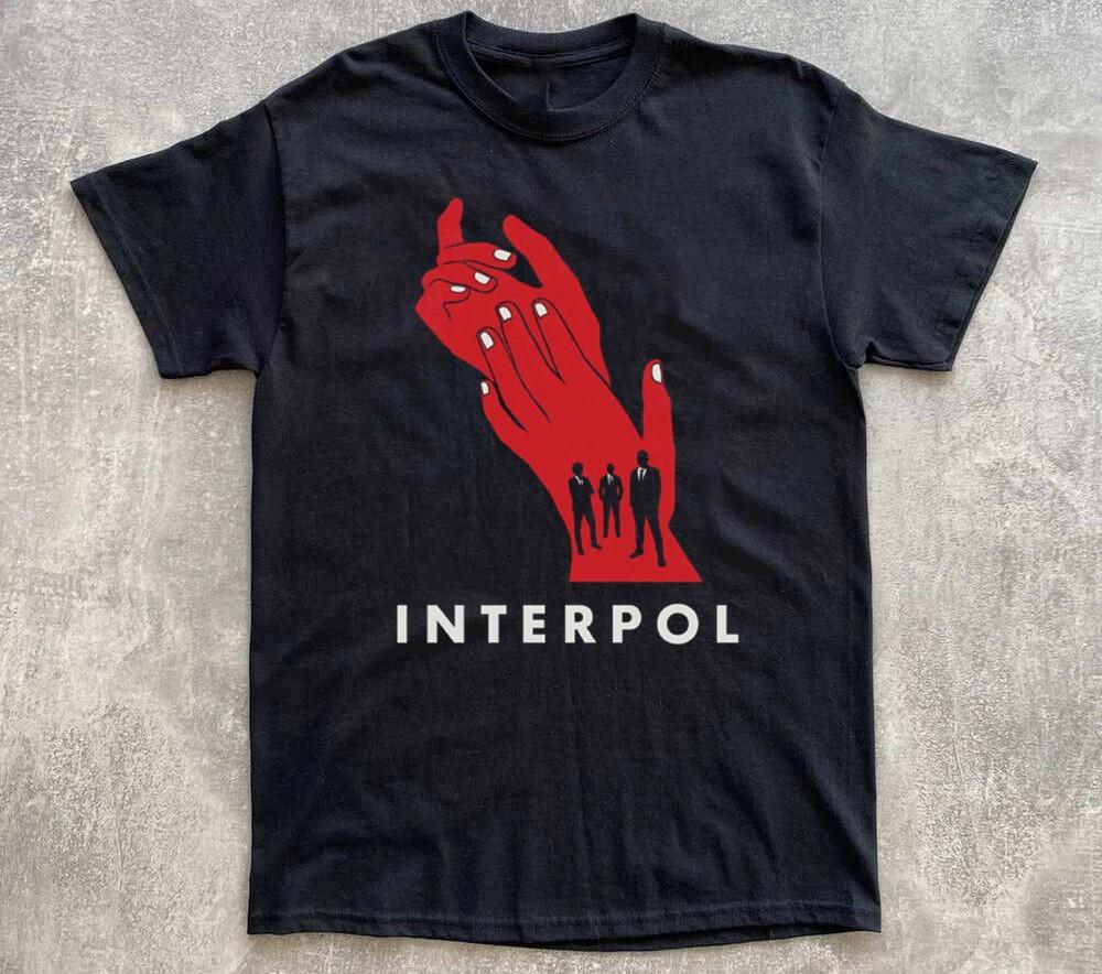 Collection Interpol Band Hands Red T Shirt All Size S-5XL U018