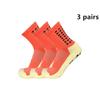3 Pairs Updated Football Socks Non-slip Silicone Sole Professional Outdoor Activity Sport Accessories Men and Women Yoga Soccer