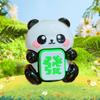 Cartoon Mahjong Panda Pendant Good Luck Fingertip Button Key Ring Panda Keyboard Keychain  Couple