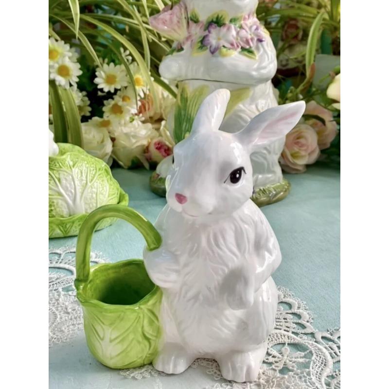 Европейская керамическая китайская капуста, кролик, фруктовая тарелка, закуска из сухофруктов, коробка для масла и крема, банка для фруктов, вилка, украшение стола