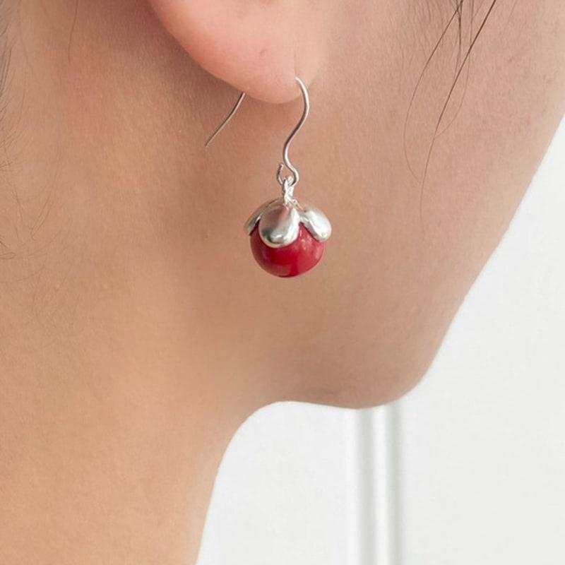 Меумдал СЕРЬГА REBBLE(RED)