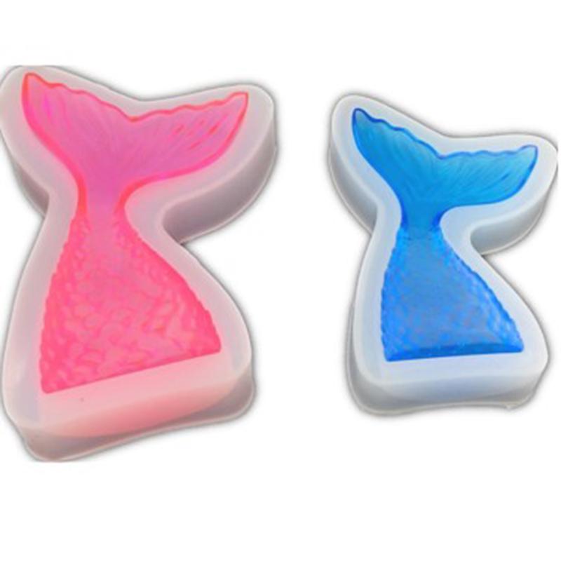 Формы для торта из помадки «Хвост русалки» Силиконовые формы для украшения торта Инструменты для выпечки
