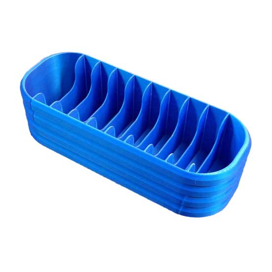 Коробка для хранения алмазных пакетиков Держатель для аксессуаров для алмазной живописи с 10 отделениями Органайзер для расходных материалов для рукоделия для алмазных пакетиков, ручек и инструментов