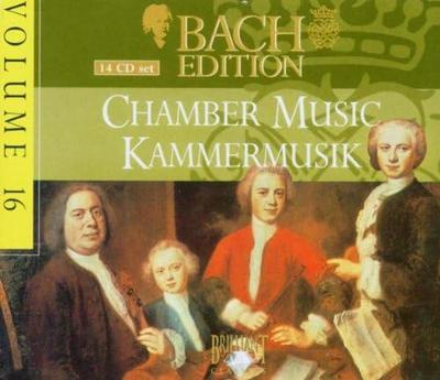CD БАХ, И.С., ЛЮБОЦКИЙ, ПИННОК, САВА - Издание Баха 16 / Камерная музыка 99375 Япония Классика Б/У