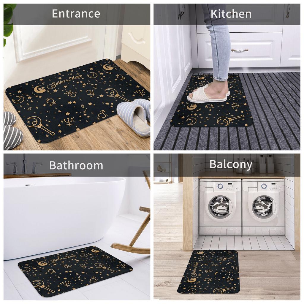 Anime Sailors Moons Doormat Anti-Slip Entrance Bathroom Kitchen Floor Door Mat  Garage Rug Carpet Footpad