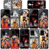 Чехол для телефона Samsung Galaxy S25 S24 S23 iPhone 16 15 Xiaomi Redmi Note 14 13 12 16E X 11 Pro Max XR OPPO Moto Huawei Anime Dragon Ball Z Goku Cover