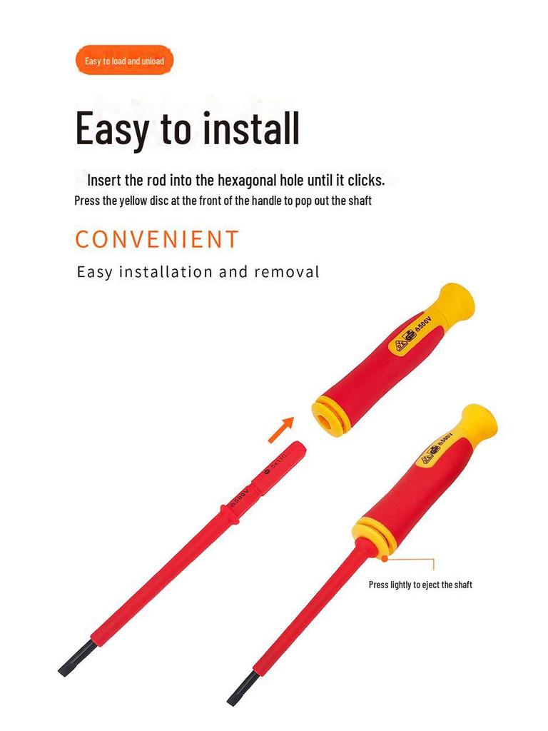 Набор изолированных многофункциональных отверток с сумкой для инструментов для электриков