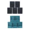 5pcs Wall Mount Electric Tool Holder for Bosch/Makita 18V Wall Power Mount Storage Battery Bracket Fixing