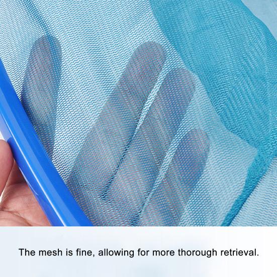 Pool Skimmer Net, Fine Mesh Net Bag, Swimming Pool Leaf Rake Cleaning Tool, Debris Pickup Removal for Pool, Pond, Spa Hot Tub