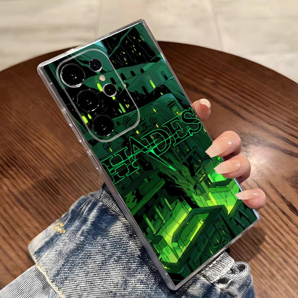 Чехол для телефона H-Hades 2 для Samsung S26 S25 S24 Ultra S23 Fe S22 S20 S21 Plus Plus 5G Fe Прозрачная крышка