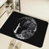 1 шт. Кухонные коврики с узором морской черепахи Нескользящие Домашние придверные коврики Поп-дизайн Коврик для ванной Коврик для ванной Ковер для дома Раковина Прачечная Декор