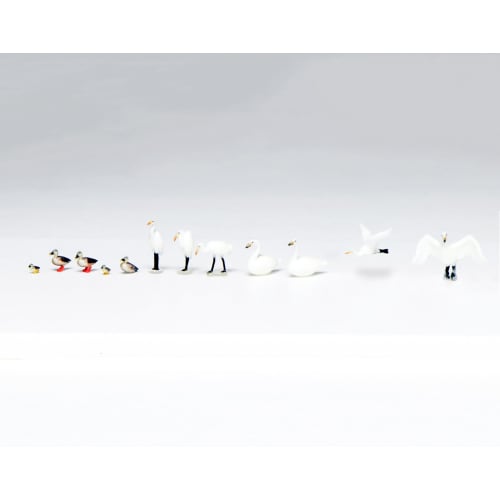 KATO 1/87 Waterfowl 6-606 Diorama Supplies