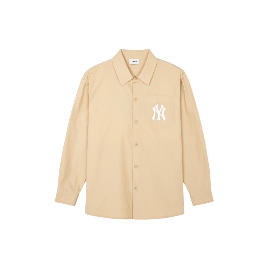 Новая футболка MLB SS24 New York Yankees Унисекс Абрикосовая 3AWSM0341-50BGS